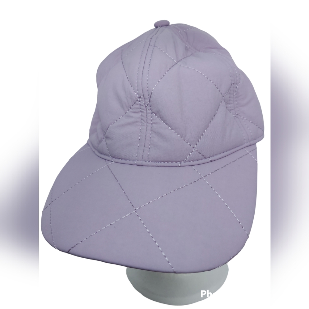 Torrid Happy Camper Quilted Lilac Hat NWT M/L
